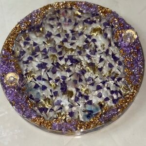 Resin round tray
